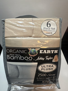 Organic Bamboo Deep Pocket 6 Piece Sheet Sets