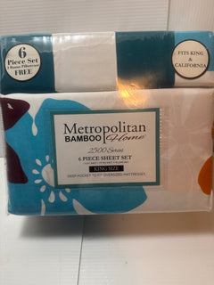 Metropolitan Bamboo Deep Pocket 6 Piece Sheet Sets