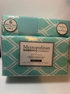 Metropolitan Bamboo Deep Pocket 6 Piece Sheet Sets