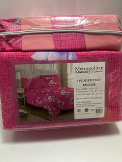 Metropolitan Bamboo Deep Pocket 6 Piece Sheet Sets