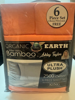 Organic Bamboo Deep Pocket 6 Piece Sheet Sets