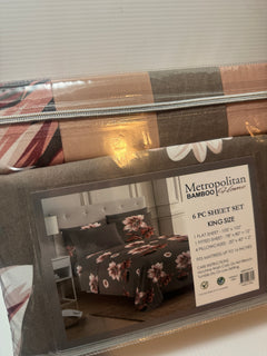Metropolitan Bamboo Deep Pocket 6 Piece Sheet Sets