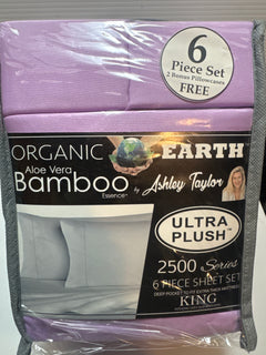Organic Bamboo Deep Pocket 6 Piece Sheet Sets