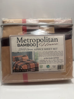Metropolitan Bamboo Deep Pocket 6 Piece Sheet Sets