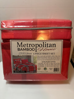 Metropolitan Bamboo Deep Pocket 6 Piece Sheet Sets