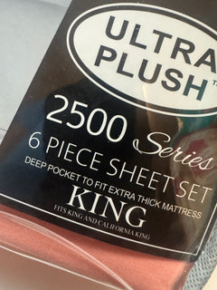 Organic Bamboo Deep Pocket 6 Piece Sheet Sets