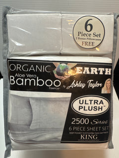Organic Bamboo Deep Pocket 6 Piece Sheet Sets