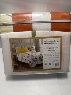 Metropolitan Bamboo Deep Pocket 6 Piece Sheet Sets