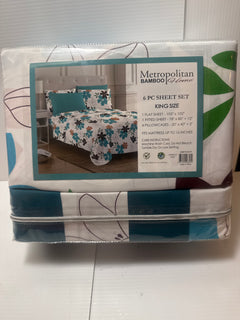 Metropolitan Bamboo Deep Pocket 6 Piece Sheet Sets
