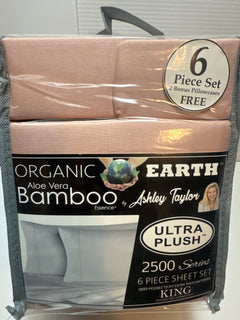 Organic Bamboo Deep Pocket 6 Piece Sheet Sets
