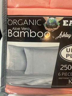 Organic Bamboo Deep Pocket 6 Piece Sheet Sets