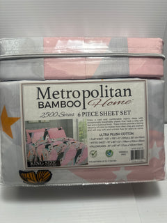 Metropolitan Bamboo Deep Pocket 6 Piece Sheet Sets