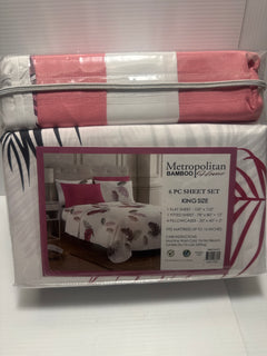 Metropolitan Bamboo Deep Pocket 6 Piece Sheet Sets