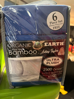 Organic Bamboo Deep Pocket 6 Piece Sheet Sets