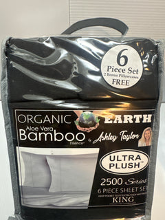 Organic Bamboo Deep Pocket 6 Piece Sheet Sets