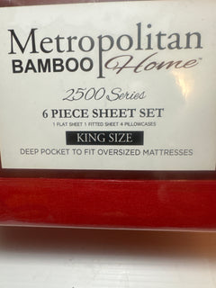 Metropolitan Bamboo Deep Pocket 6 Piece Sheet Sets