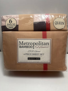 Metropolitan Bamboo Deep Pocket 6 Piece Sheet Sets