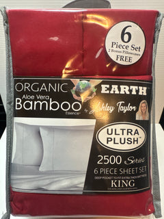 Organic Bamboo Deep Pocket 6 Piece Sheet Sets